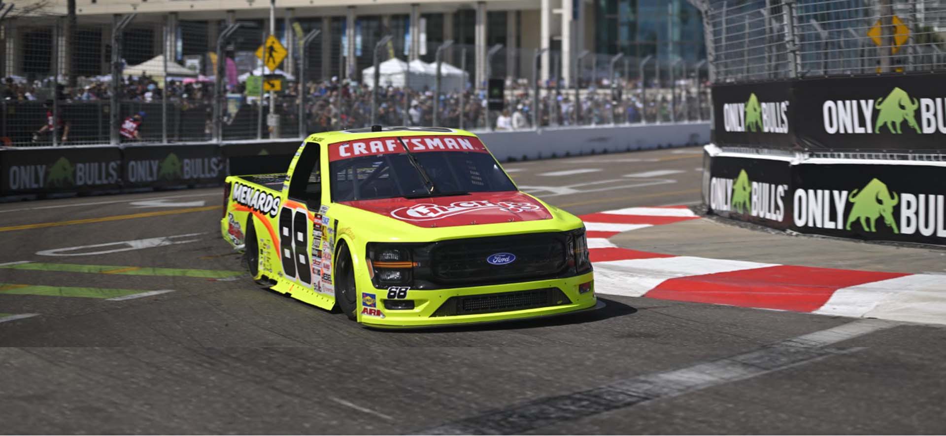 F150 on the track