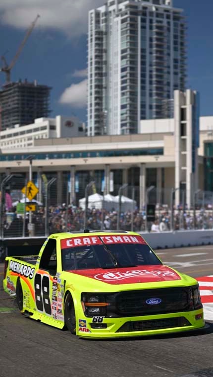 F150 on the track